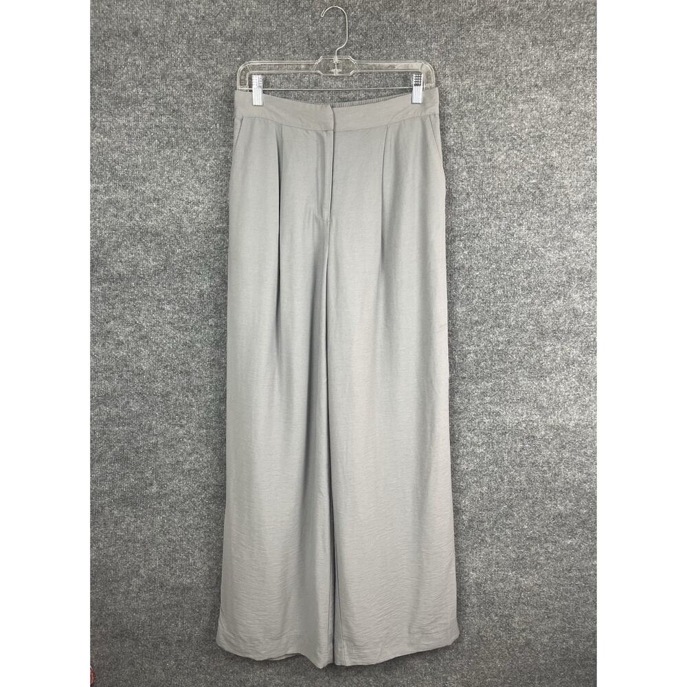 Christian Lacroix Rayon Pants Size M Gray Baggy Relaxed‎